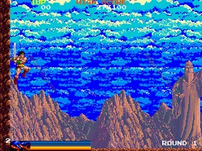 Rastan Saga, capture d'écran